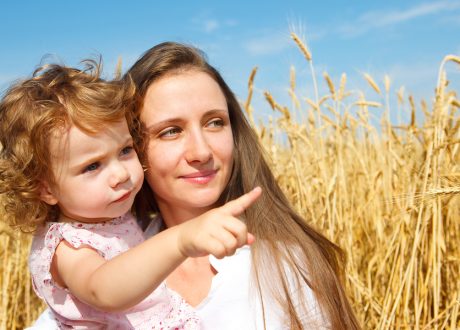 bigstockphoto_Girl_Showing_Something_To_Her__5471788